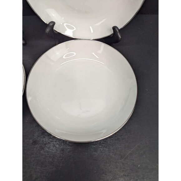 Royal M by Mitashoten Platinum Knight M109 Coupe Serving Bowl 7 3/4" Set of 4 - Picture 6 of 10